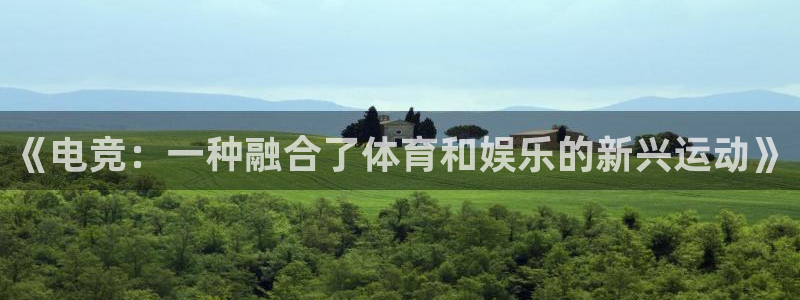 球迷体育直播在线观看：《电竞：一种融合了体育和娱乐的新兴运动》